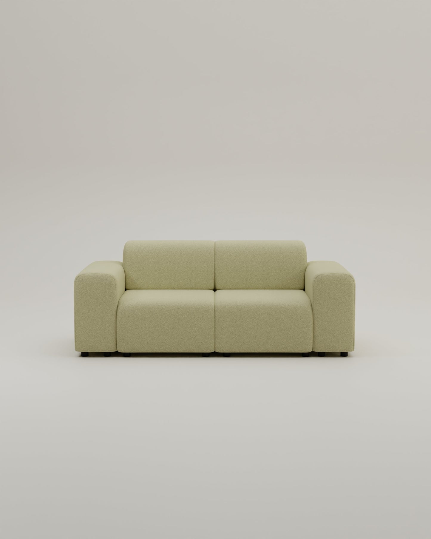 Modulares Sofa Nina 2-Sitzer mit Schlaffunktion