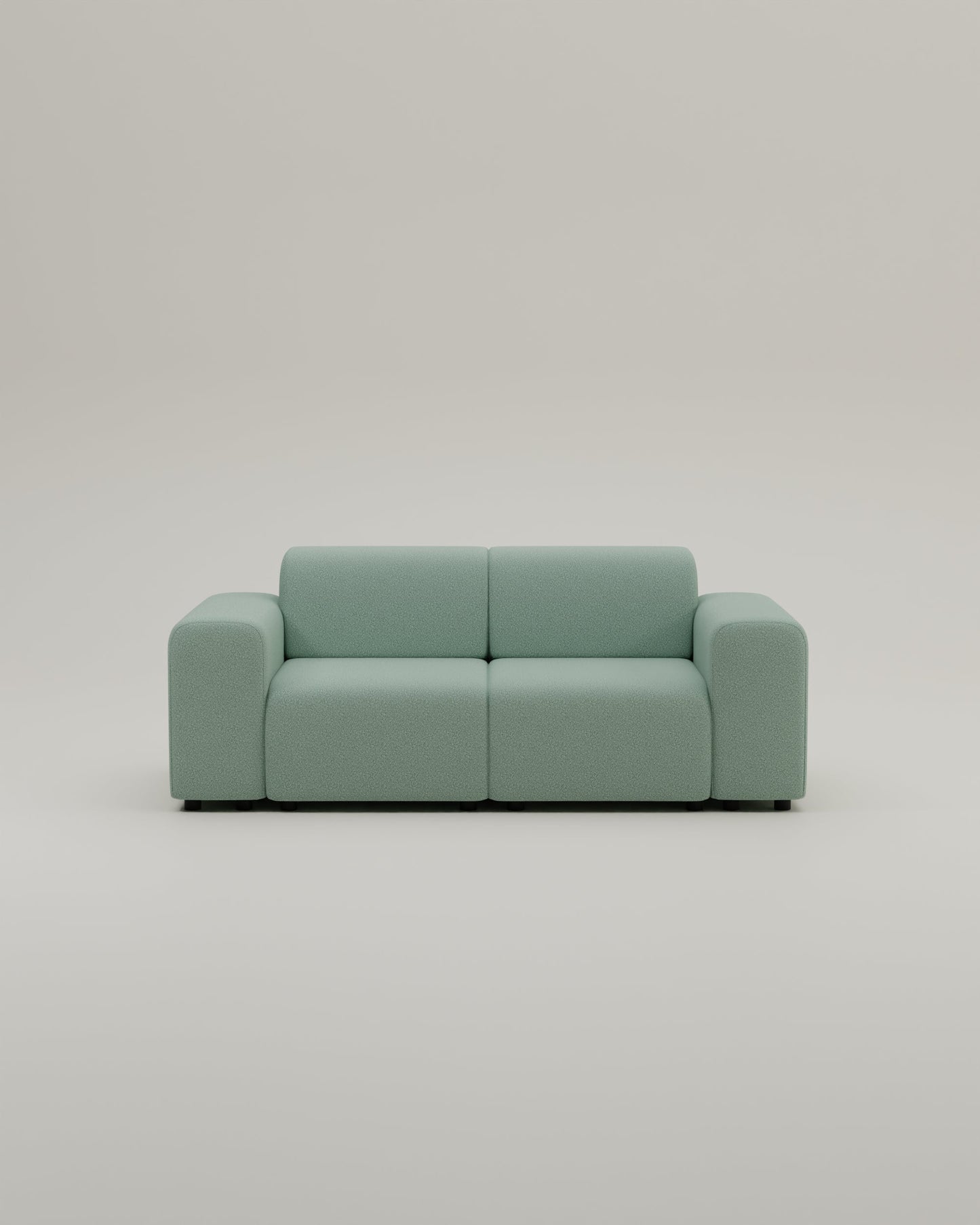 Modulares Sofa Nina 2-Sitzer mit Schlaffunktion