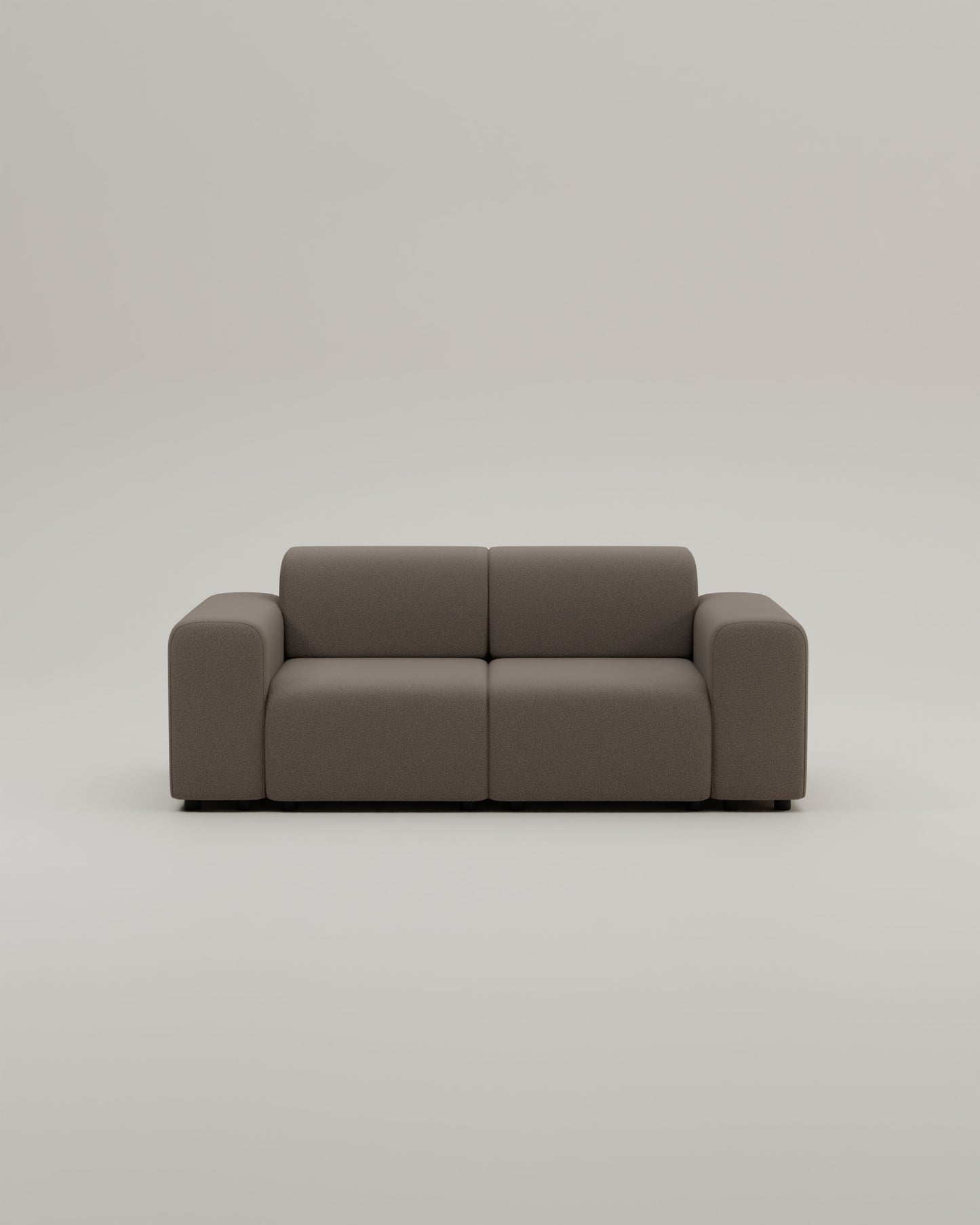 Modulares Sofa Nina 2-Sitzer mit Schlaffunktion