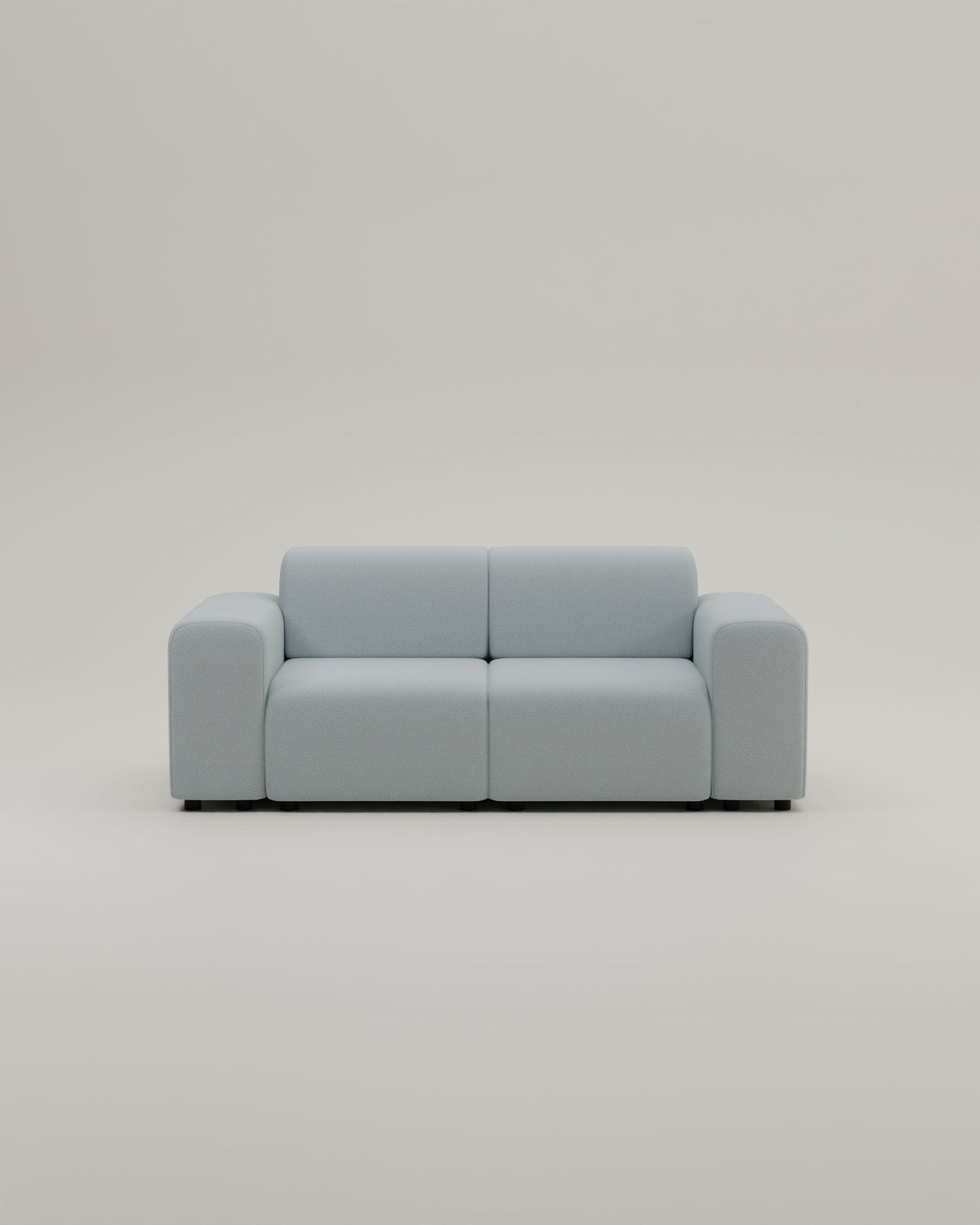 Modulares Sofa Nina 2-Sitzer mit Schlaffunktion