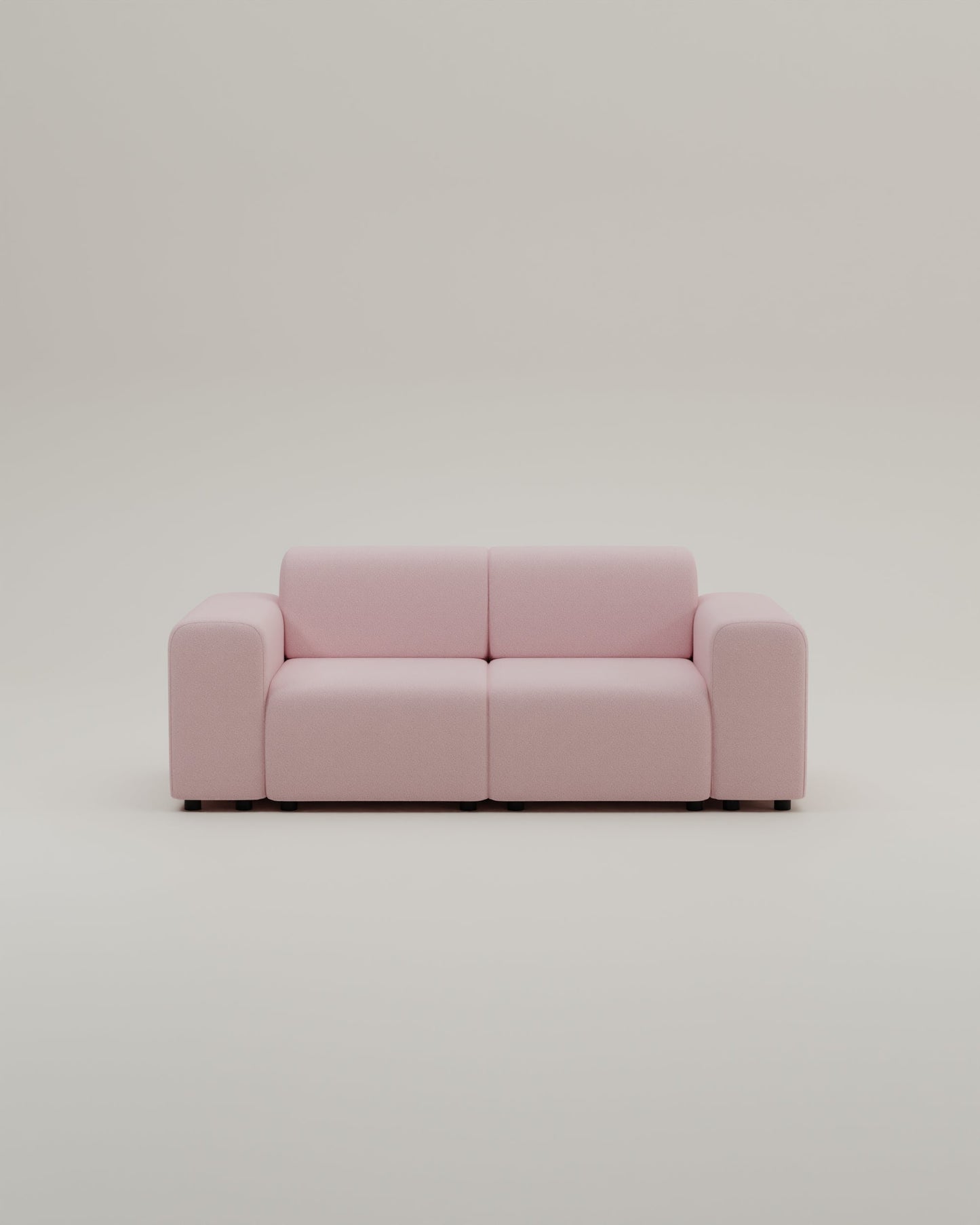 Modulares Sofa Nina 2-Sitzer mit Schlaffunktion