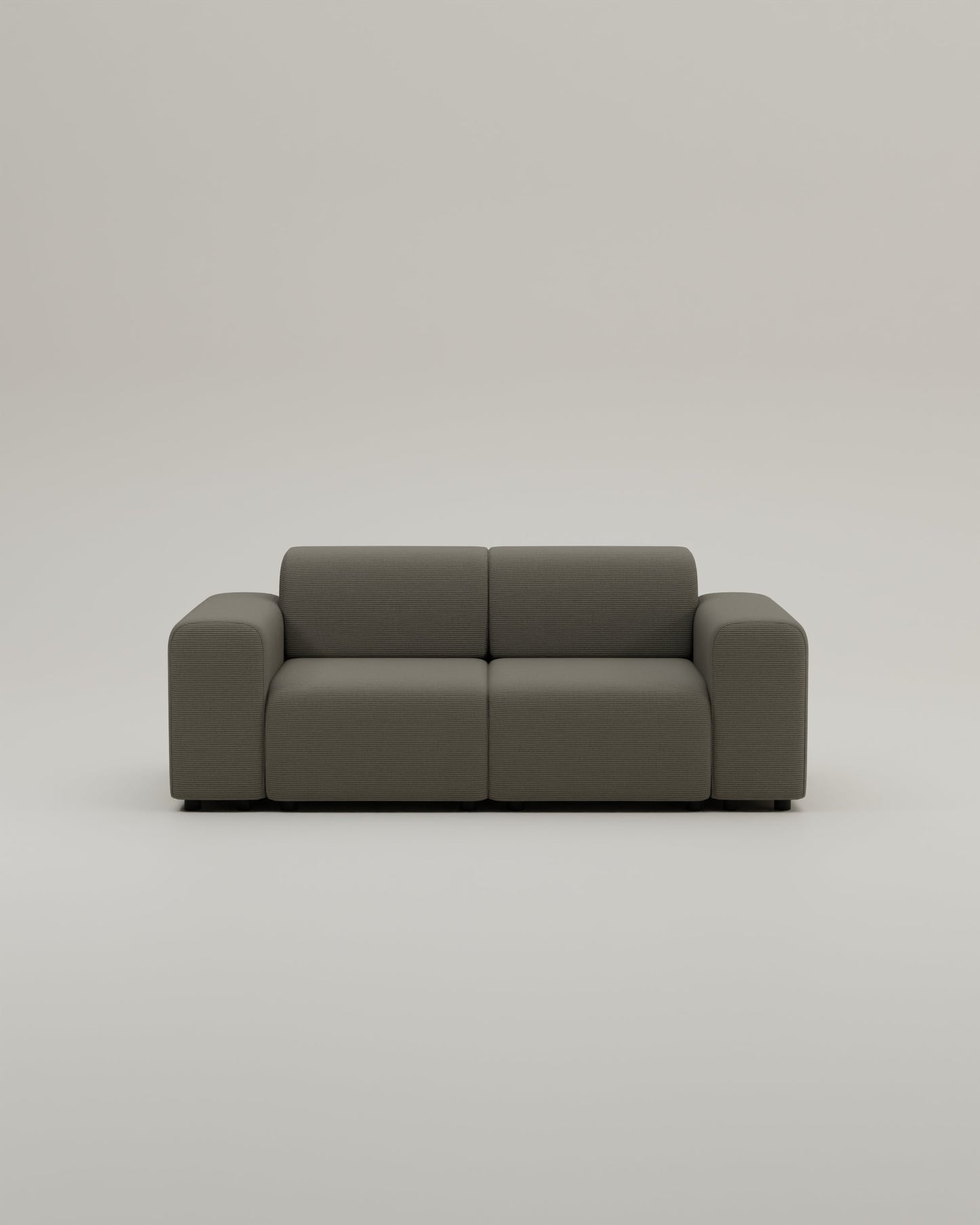 Modulares Sofa Nina 2-Sitzer mit Schlaffunktion