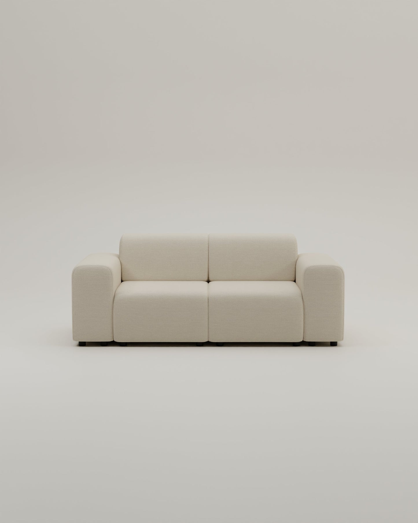 Modulares Sofa Nina 2-Sitzer mit Schlaffunktion