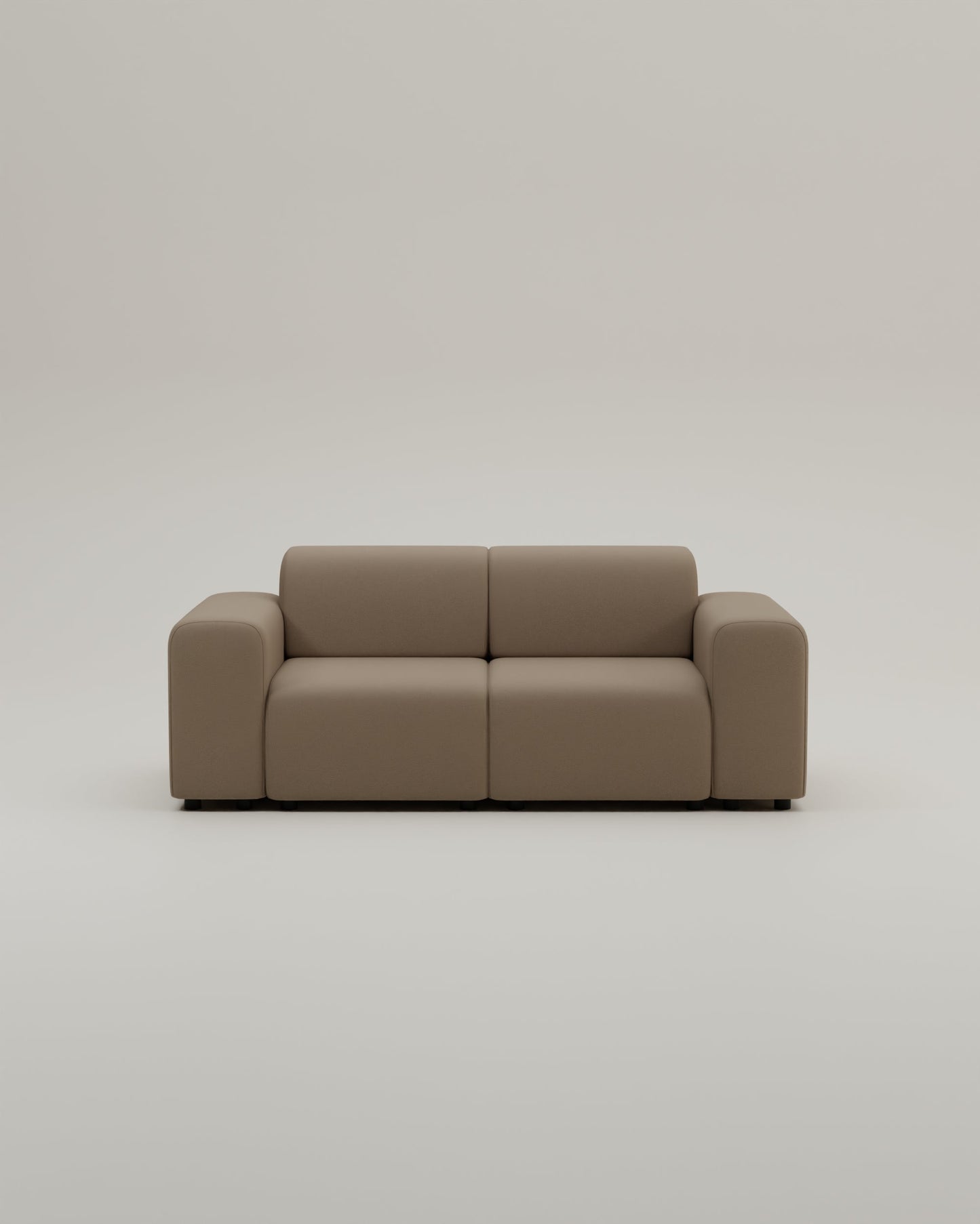 Modulares Sofa Nina 2-Sitzer mit Schlaffunktion