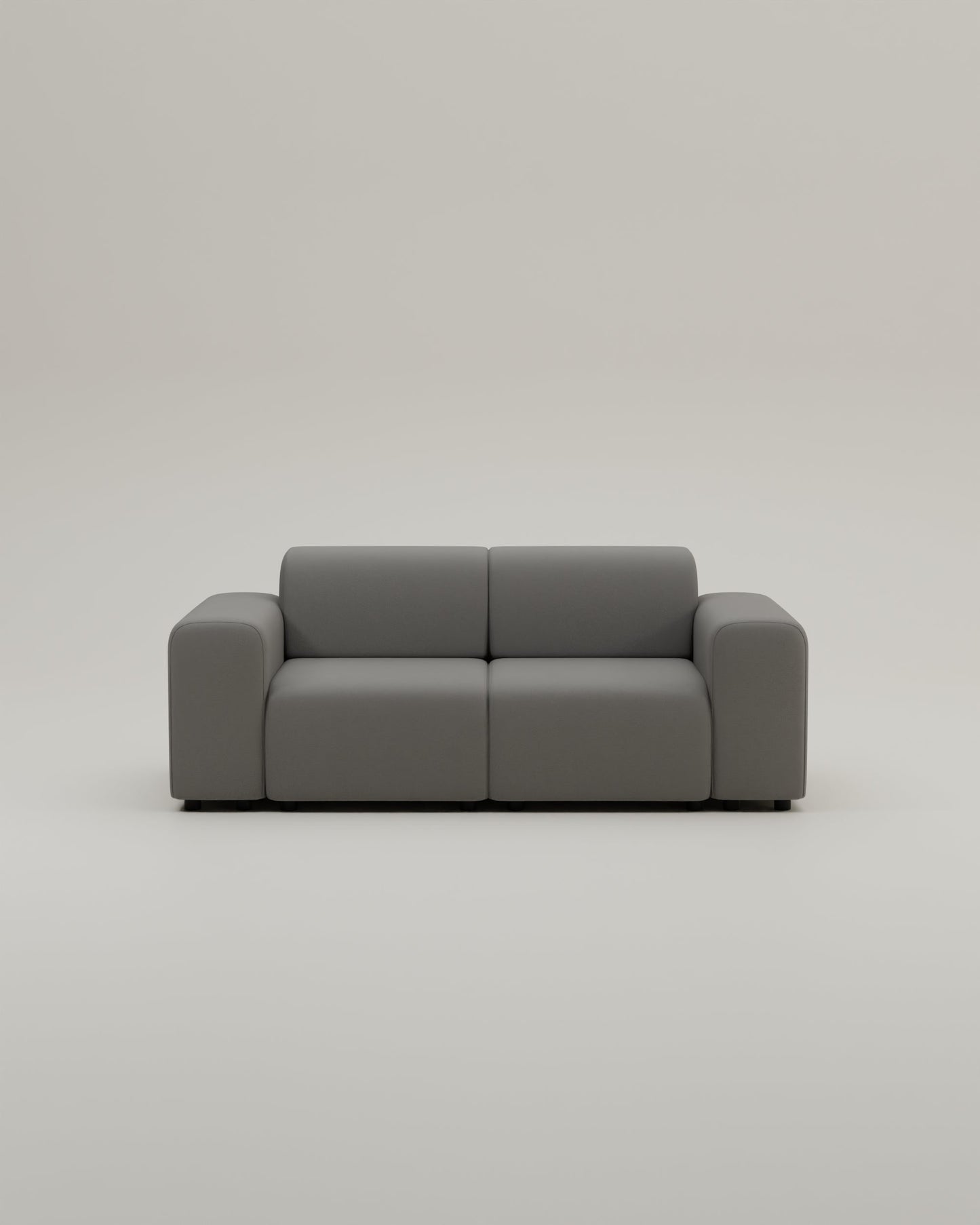 Modulares Sofa Nina 2-Sitzer mit Schlaffunktion