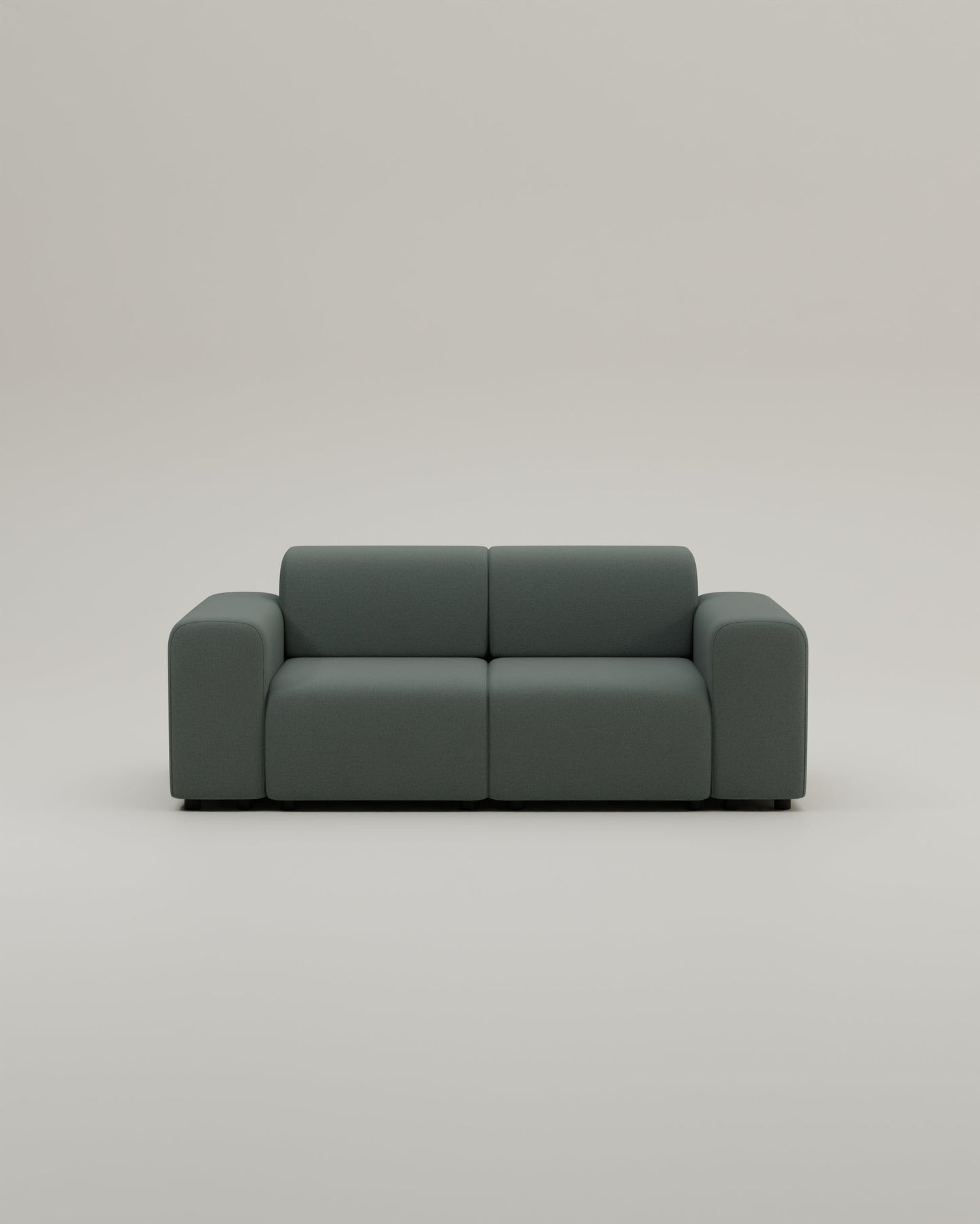 Modulares Sofa Nina 2-Sitzer mit Schlaffunktion