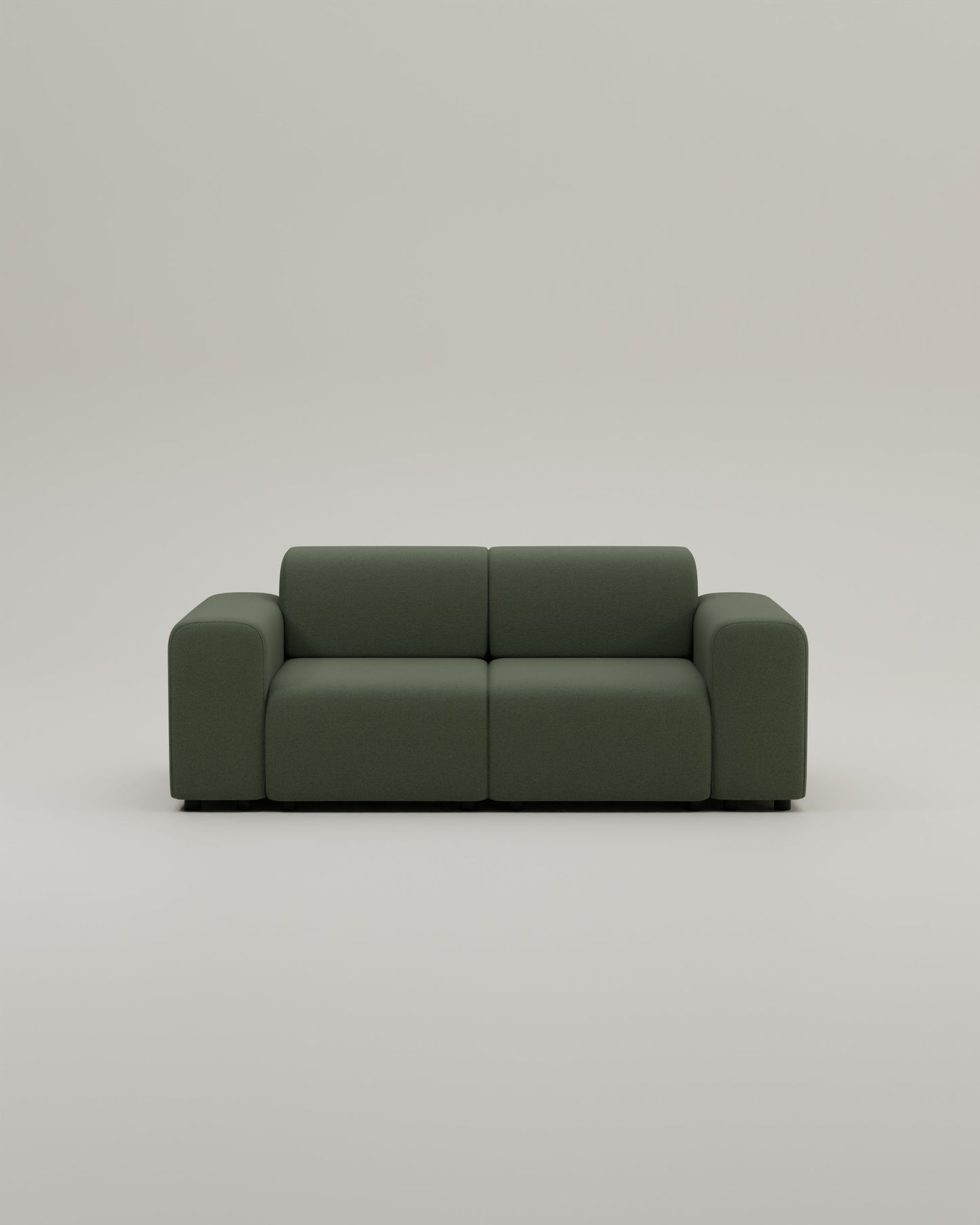 Modulares Sofa Nina 2-Sitzer mit Schlaffunktion