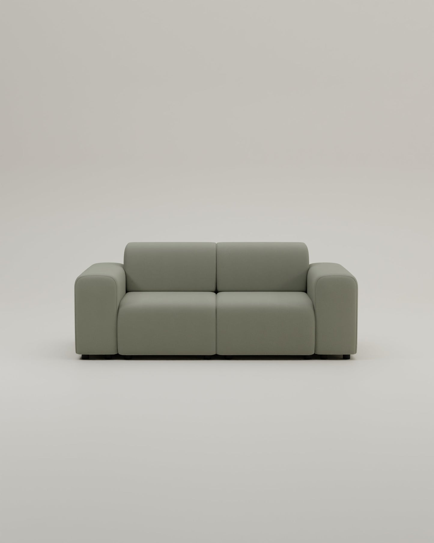 Modulares Sofa Nina 2-Sitzer mit Schlaffunktion