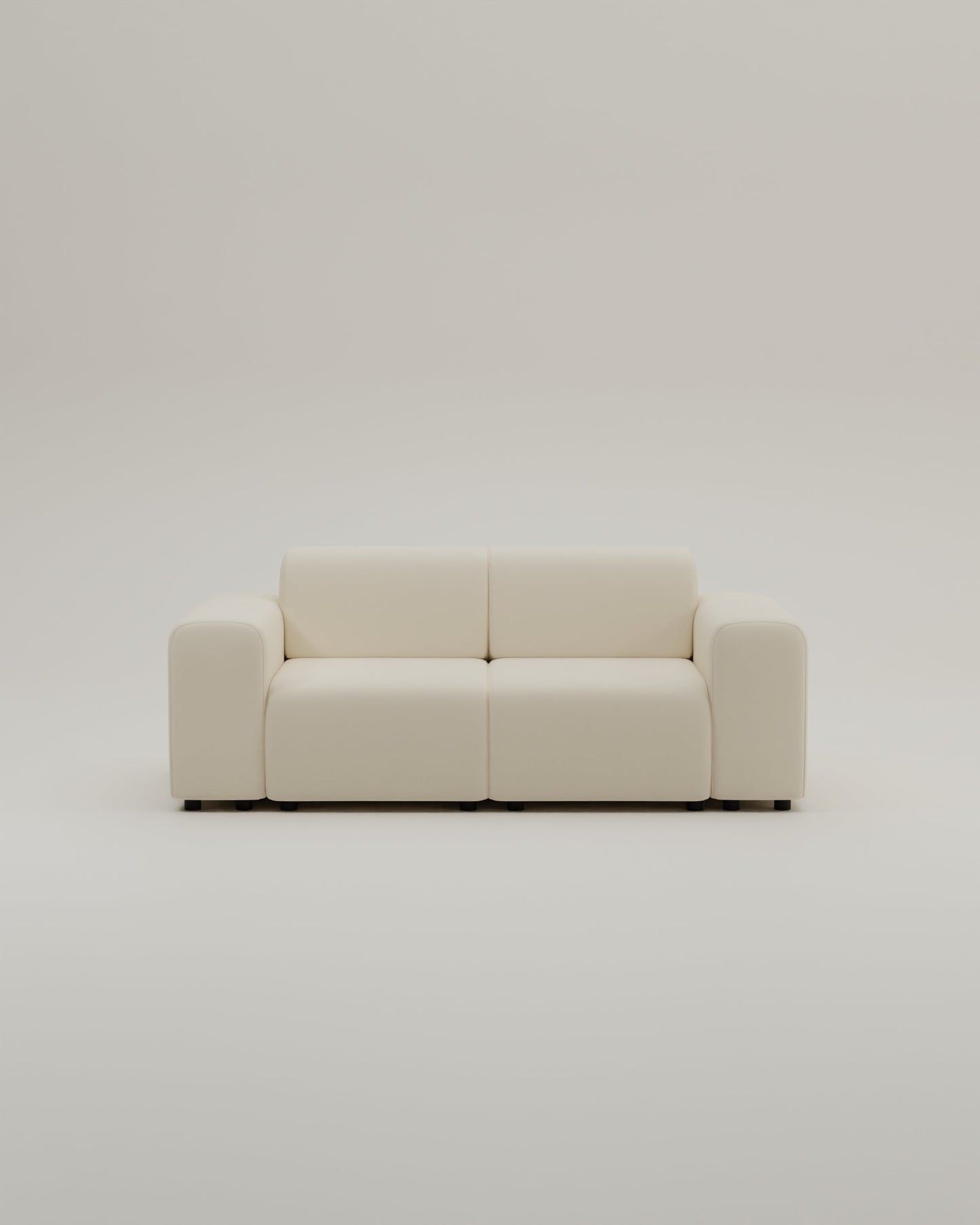 Modulares Sofa Nina 2-Sitzer mit Schlaffunktion