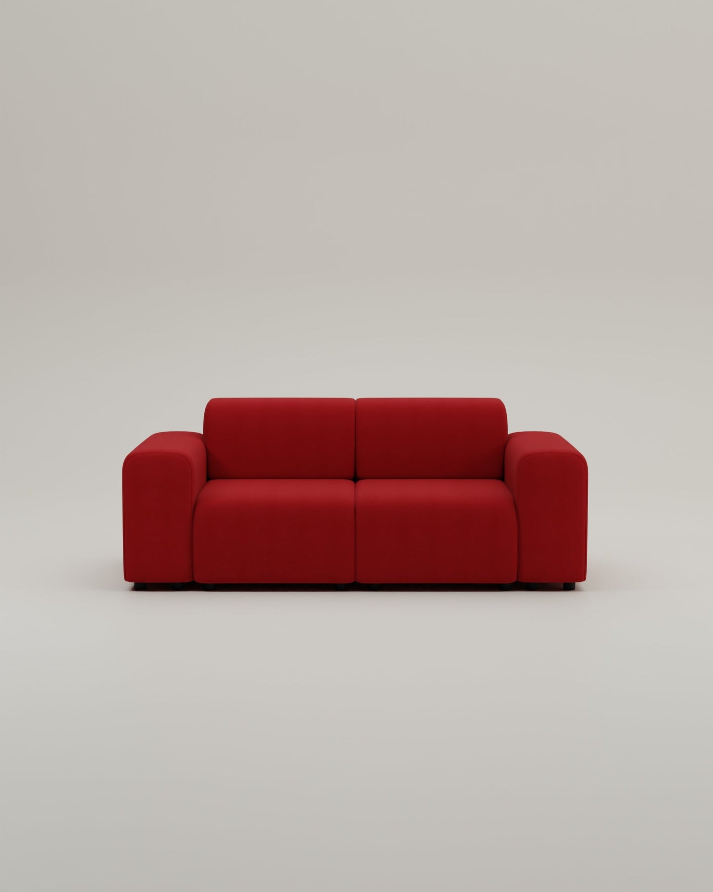 Modulares Sofa Nina 2-Sitzer mit Schlaffunktion
