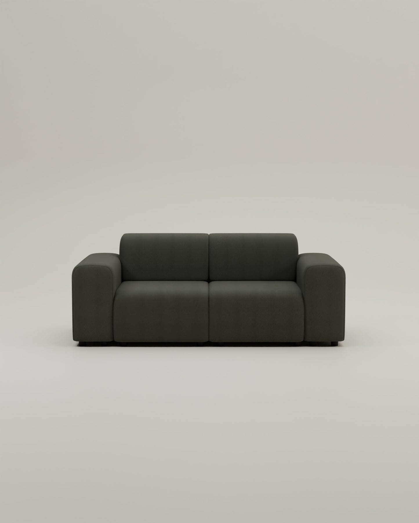 Modulares Sofa Nina 2-Sitzer mit Schlaffunktion