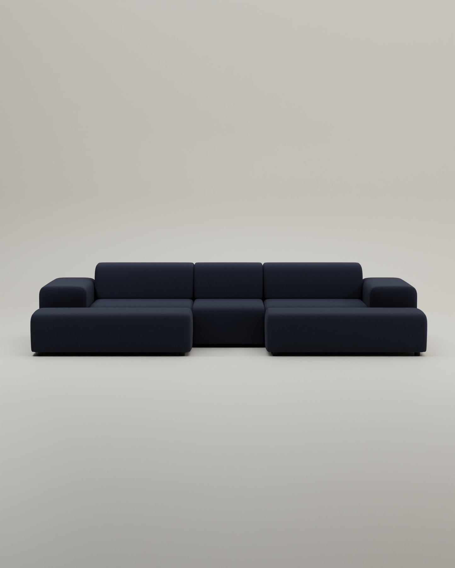 Modulares Sofa Nina U-Form / Wohnlandschaft mit Schlaffunktion