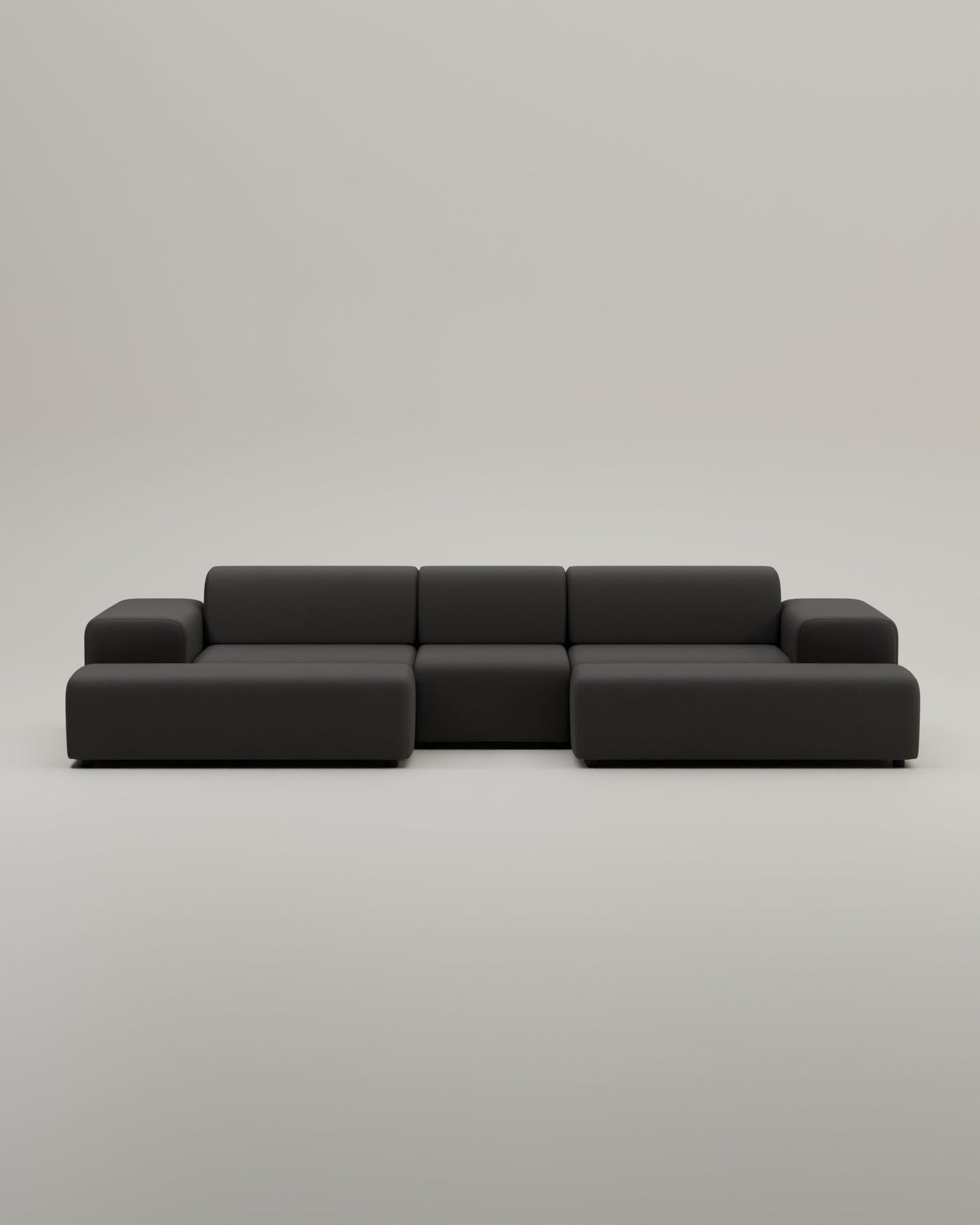 Modulares Sofa Nina U-Form / Wohnlandschaft mit Schlaffunktion