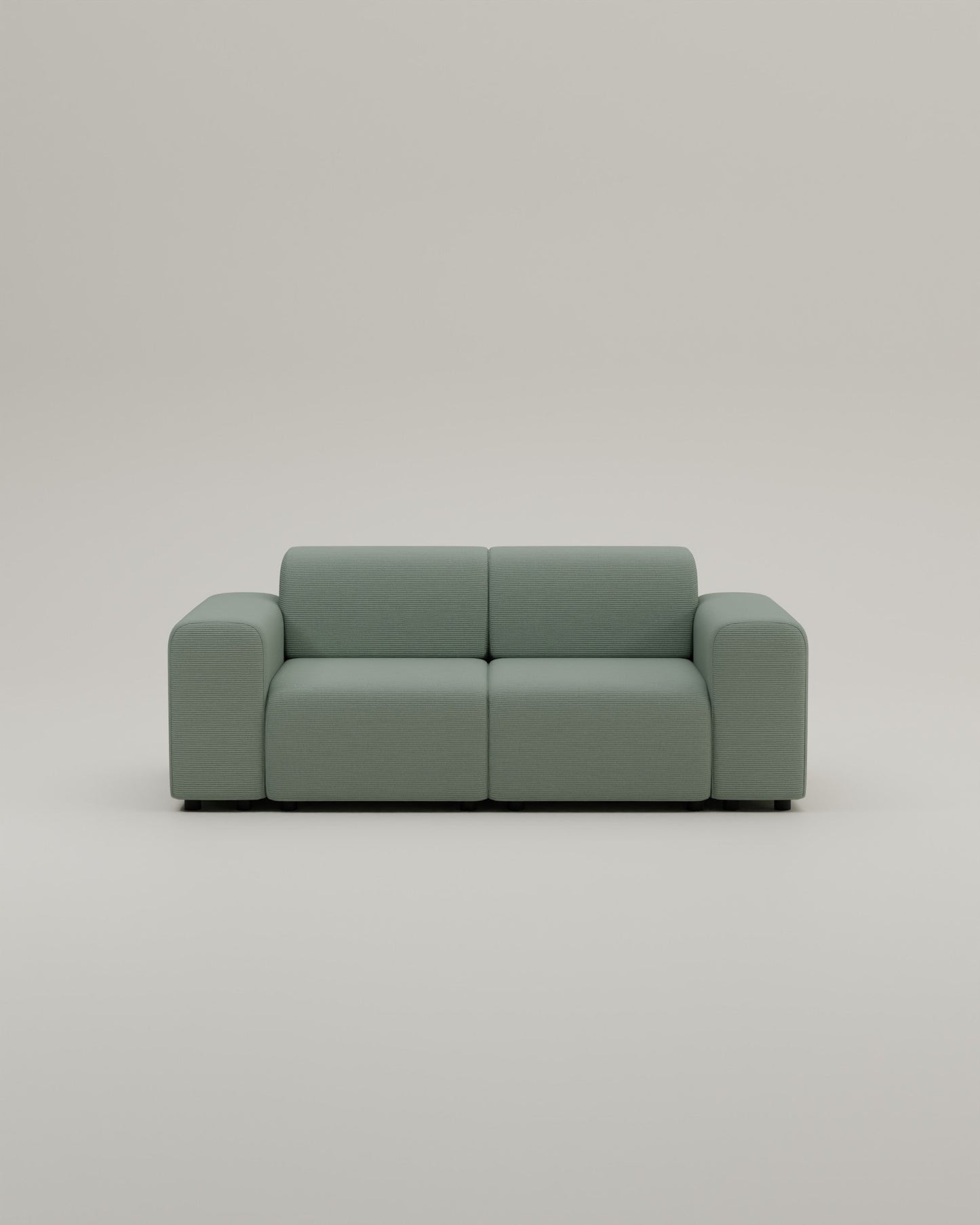 Modulares Sofa Nina 2-Sitzer mit Schlaffunktion