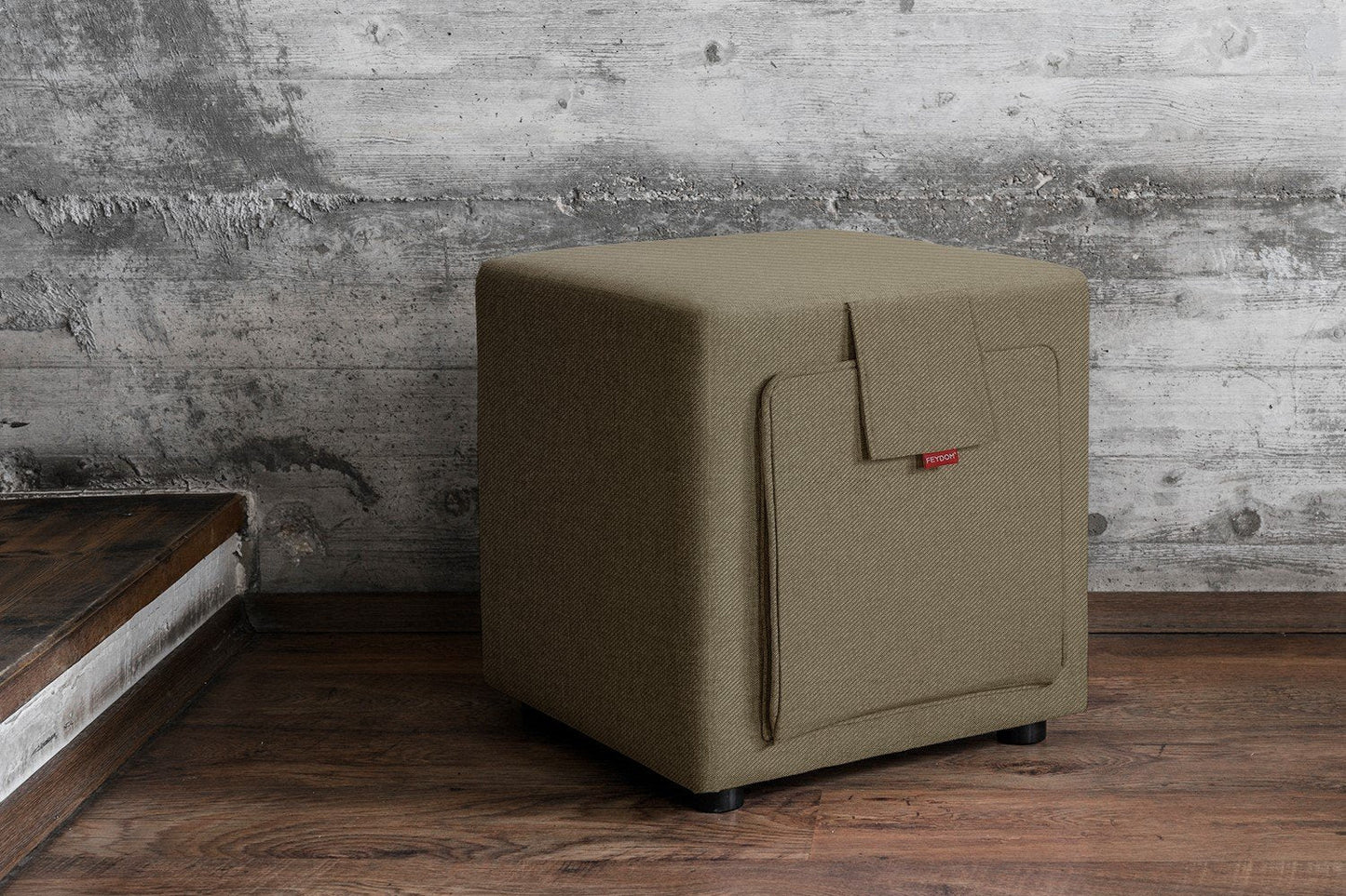 Ottoman & Hocker Scottie - Stoff Mollia - Livom